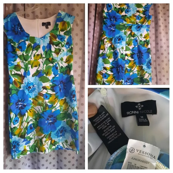 Ronni Nicole Dress Size 12 - Picture 7 of 13